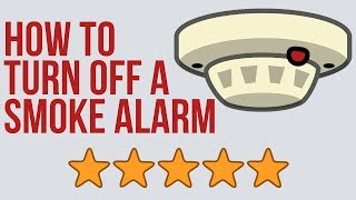 How to Turn Off a Smoke Alarm Smoke Detector Beeping Every 30 Seconds [upl. by Auston]