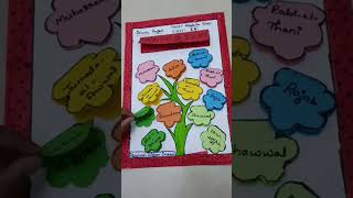 Easy Islamic months project grade 3 uae easy islamic months names project grade3 ytshorts [upl. by Elleral]