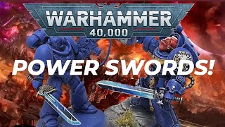 How to Paint PowerSwords EASY  Warhammer 40000 Tutorial [upl. by Philana572]