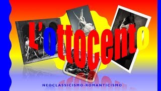 PowerPoint sullOttocento Neoclassicismo e Romanticismo MS [upl. by Janene]