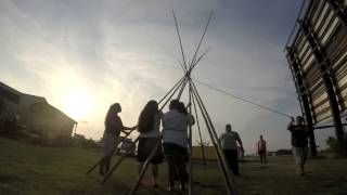 TeePee TimeLapse [upl. by Lesya24]