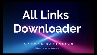 All Links Downloader  Download ALL files from any web page [upl. by Anauj325]