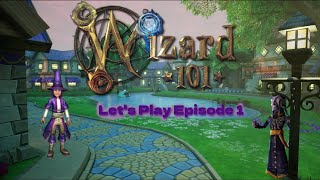 Wizard101 Storm Lets Play Episode 1 [upl. by Leuqar]