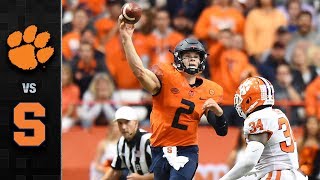 Clemson vs Syracuse Football Highlights 2017 [upl. by Westbrook]