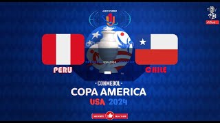 PERU vs CHILE 🔴 EN VIVO 🔴 COPA AMERICA 2024 [upl. by Ulyram]