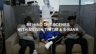 Melvin Timtim Ft SRank  Behind The Scenes Interview  STEEZYCO [upl. by Terrell]