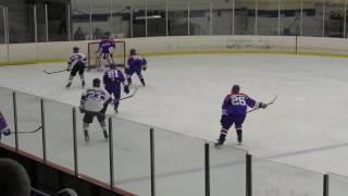 Bellmore Merrick vs Long Beach Hockey Playoffs 21317 [upl. by Irabaj]