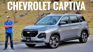 Nueva Chevrolet Captiva 2022  prueba de manejo en México [upl. by Giarla]