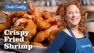 How to Make Crispy Fried Shrimp  Cooks Country [upl. by Carleen882]