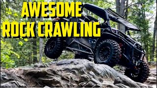 XTP Commander VS Tough Rock Crawling Trail [upl. by Nyleda978]