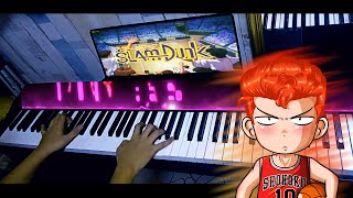 Slam Dunk OP  Kimi ga Suki da to Sakebitai Piano Cover [upl. by Manthei]