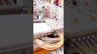 PVC wall board production line extruder machine plasticextruder 8617660978069Anna [upl. by Kalikow600]