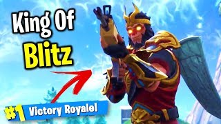 THE KING OF BLITZ Fortnite Battle Royale [upl. by Naj]