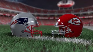 Madden 15 PS4 Patriots vs Chiefs  Monday Night Football Sim [upl. by Enetsirk669]