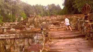 Real Life Temple Run Angkor Wat [upl. by Rhtaeh]