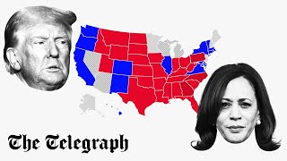 LIVE MAP US Election Results 2024  Trump vs Harris [upl. by Navets565]