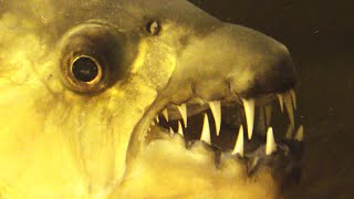 12 years goliath tigerfish natural attack [upl. by Avrom]