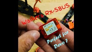 Walkera Receiver PPM SBUS for DEVO7 [upl. by Neersin]