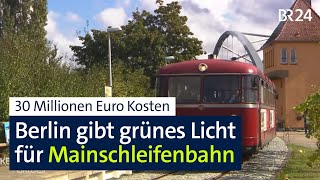 Nach Zusage vom Bund Mainschleifenbahn kann bald wieder fahren  BR24 [upl. by Anawot]