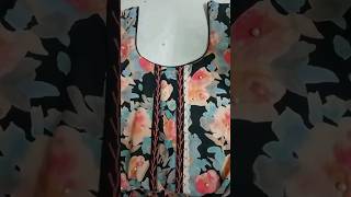 Kurti stitching design Patti and piping ke sathKanta boutique [upl. by Nored]