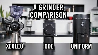 XeoLeo Vs Fellow Ode Vs Wilfa Uniform A Grinder Comparison [upl. by Eerazed]