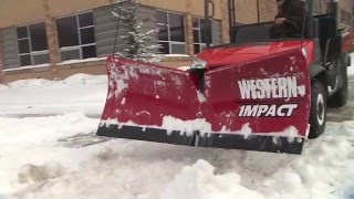 WESTERN® IMPACT™ UTV VPlows [upl. by Nizam]