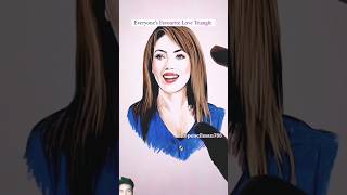 Love triangle♥️🤣drawing art loveartistsketch tmkoc flipbookartandcraft viralshort 1million [upl. by Ahtamas472]