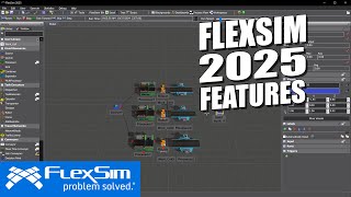 FlexSim 2025 New Features [upl. by Yared]