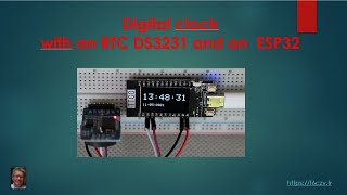 A datetime display on a TTGO TDisplay using a DS3231 RTC [upl. by Cohby]