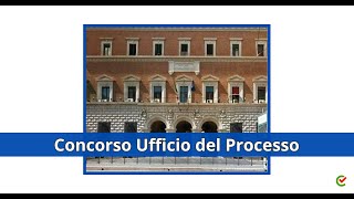 Concorso Ufficio del Processo 2024 Ministero della Giustizia – 3946 posti per laureati [upl. by Erle]