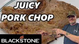 BLACKSTONE Culinary Outdoor GRIDDLE  Pork Chops [upl. by Eleirbag]