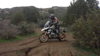 BMW R1200GSW Continental TKC 70 Testing [upl. by Hsirrehc950]