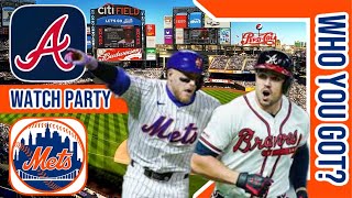 Atlanta Braves vs New York Mets  Live Play by Play amp Reaction Stream 3D Sim  MLB 2024 Game 104 [upl. by Kirad853]