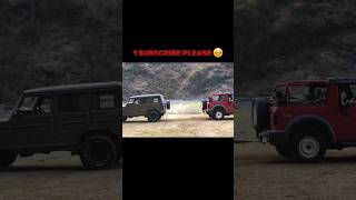 Mahindra thar vs Mahindra Bolero Tochan mokabla😱tharboler shortsfeedtrending automobileshorts [upl. by Domella249]