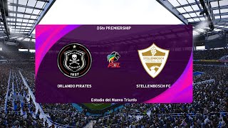 Orlando Pirates vs Stellenbosch 05102024 Final MTN 8 Cup PES 2021 [upl. by Itnava]