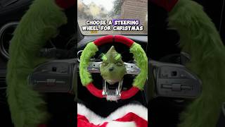 I Tried Different Steering Wheels for Christmas 🧑‍🎄 🚙 [upl. by Seyah]