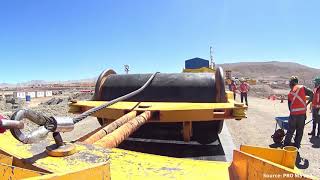 ST 10 000 Conveyor Belt  Installation in the Chuquicamata Mine in Chile [upl. by Yracaz181]