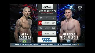 Pereira vs Michailidis UFC 268 KNOCKOUT OF THE YEAR CANDIDATE [upl. by Evoy756]