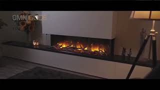 Flamerite Fires OmniGolide  Glazer 6001500 3 sides  Nexus Home [upl. by Ativad]