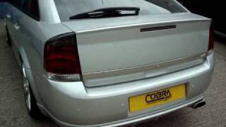 Vauxhall Vectra C 22 D Performance Exhaust by Cobrasportcom [upl. by Annirak633]