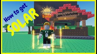 SOLS RNG How to Get SOLAR  Sols RNG Roblox [upl. by Aurelie]