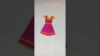 Dangri dress cutting tutorial  dangri dress tutorial shortviral [upl. by Nelram]