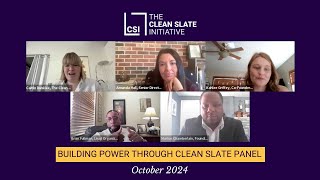 Building Power through Clean Slate Panel [upl. by Nniw832]