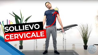 Sollievo CERVICALE in 10 MINUTI prova questi esercizi allenamento completo [upl. by Ede129]