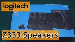 Logitech Z333 21 Speakers  Unboxing amp Review [upl. by Cown938]