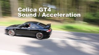 Toyota Celica GT4 Acceleration  Sound  Launch  Revving [upl. by Alatea458]