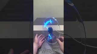 25cm table solution 3D hologram fan [upl. by Thalassa63]