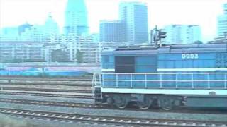 K27 Train from China to North Korea 1 of 2  Beijing  Tianjin  Dandong  Pyongyang [upl. by Aphra]