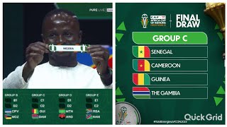 🚨CAN 2023 Le Sénégal dans la Poule C avec Cameroun Gambie et Guinée Conakry🔥Dou Yomb🥵 [upl. by Couq]