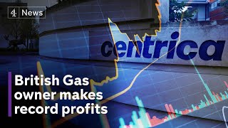 Energy crisis British Gas owner Centrica triples profits to £33bn [upl. by Ayekehs]